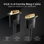 Vention Cable de Video VGA (3+9) Macho a Macho 2 Metros Negro 1080P 60Hz